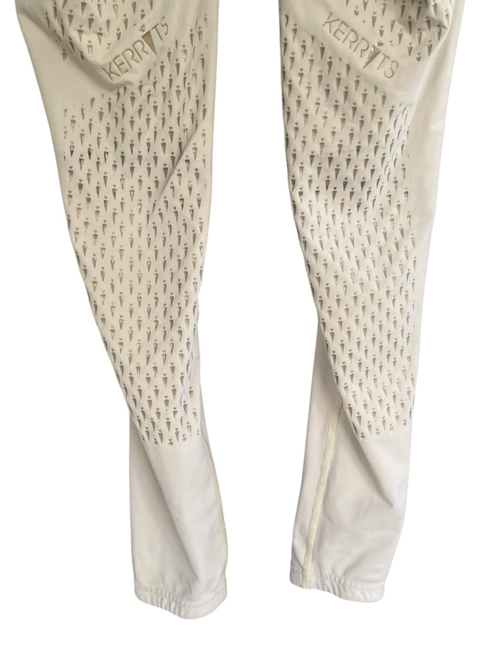 KERRITS Equestrian Tights Lightweight Pull On Pockets Light Beige Size L - Picture 9 of 16